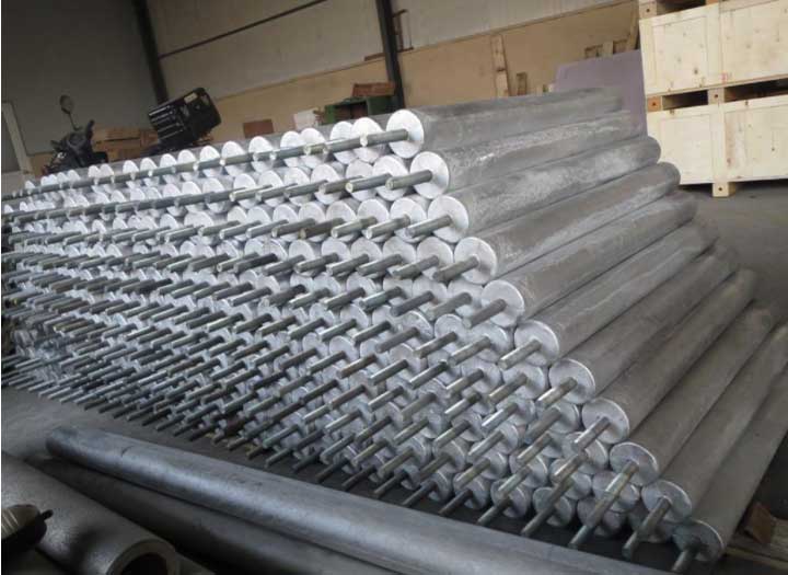 Aluminium paduan anoda kurban anti-korosi